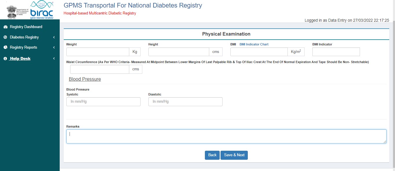 Physical Examination