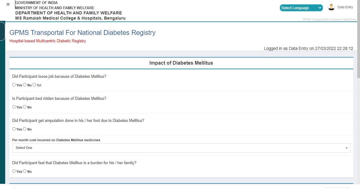 Diabetes Mellitus